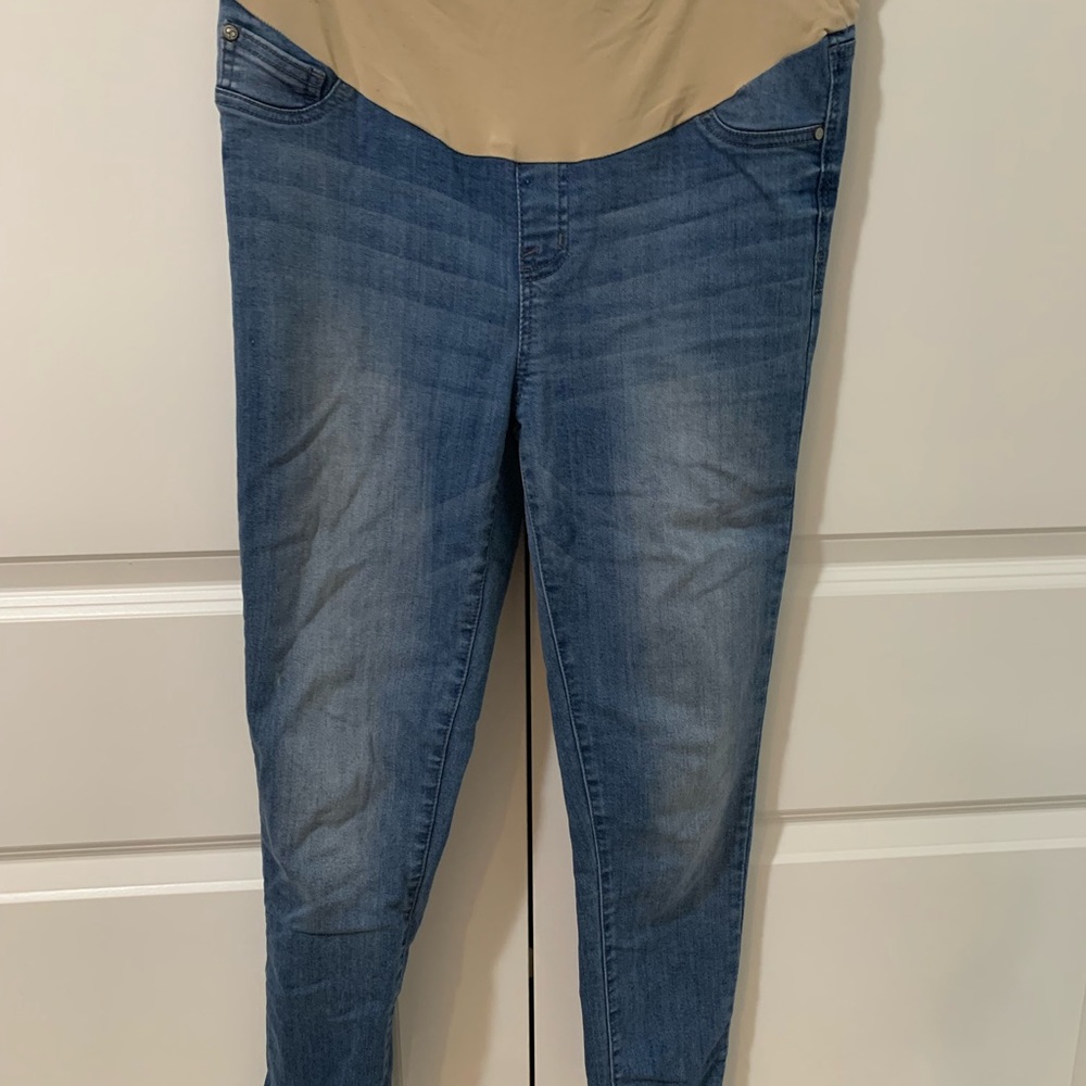 Ankle Length Maternity Jeans